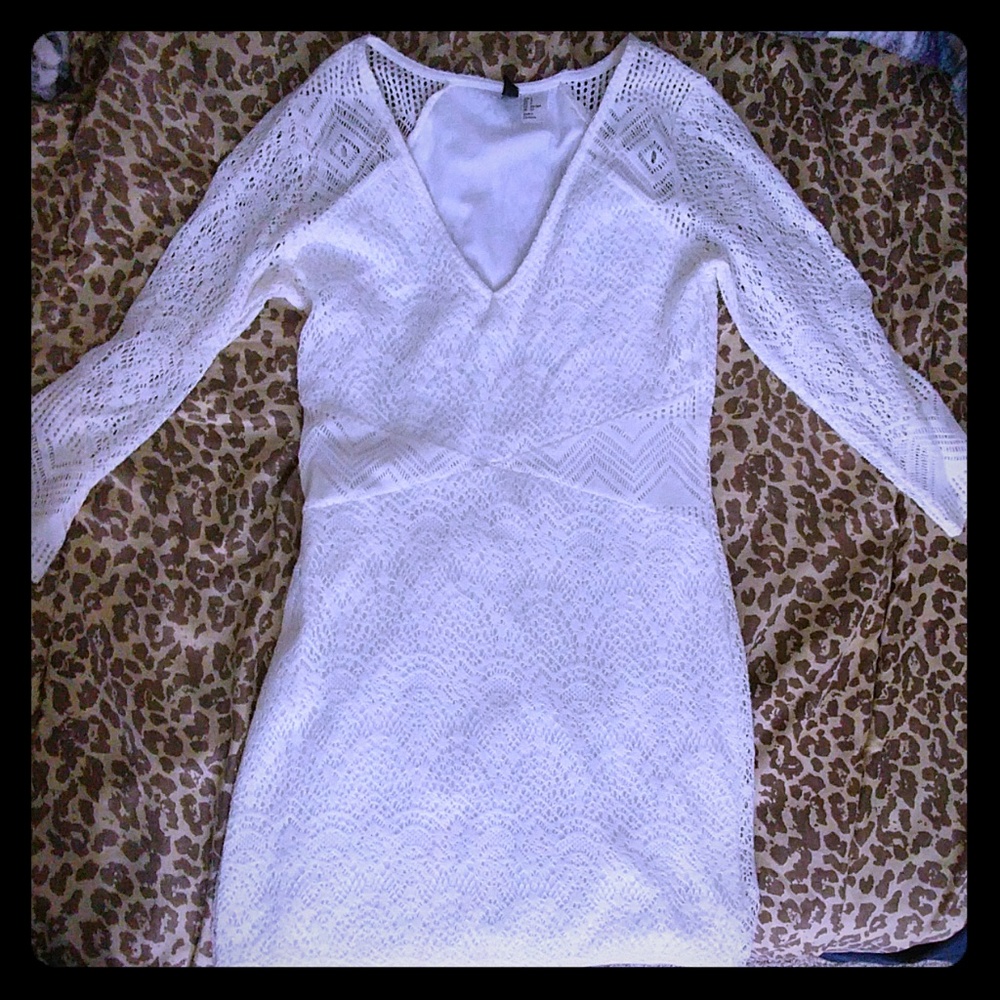 Beautiful white lace dress